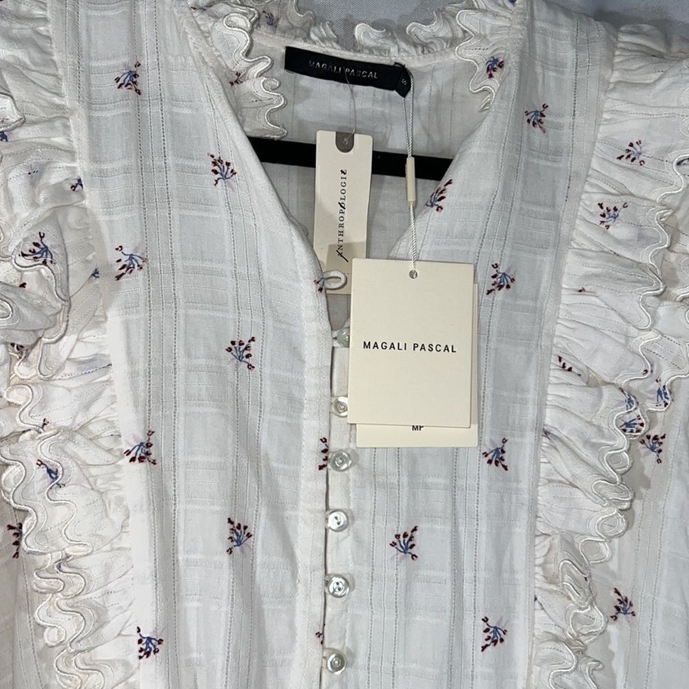 MAGALI PASCAL FLORENCE DRESS MIDI NWT SMALL - Picture 6 of 12